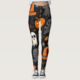 Legging pernas de halloween