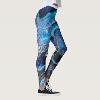 Legging Pernas de lagoa azul