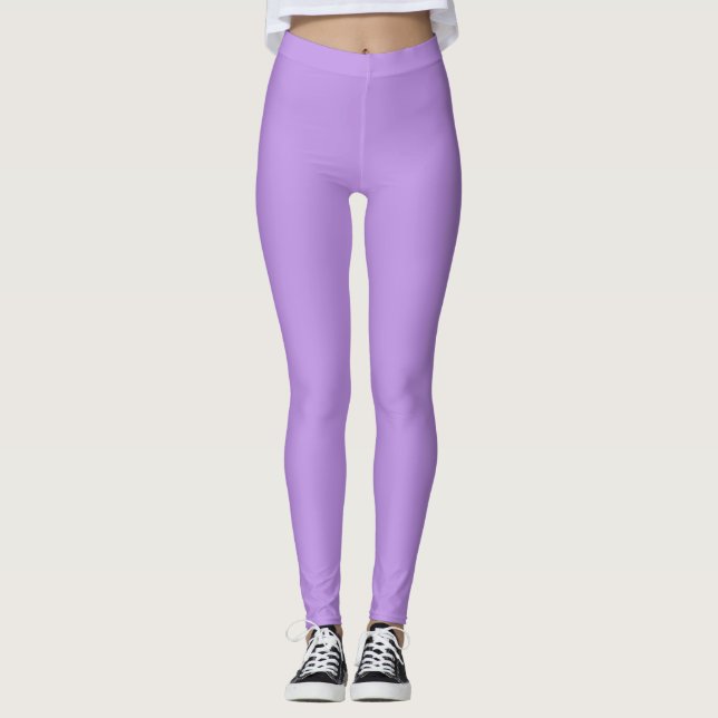 Legging Pernas de Lavanda simples (Frente)