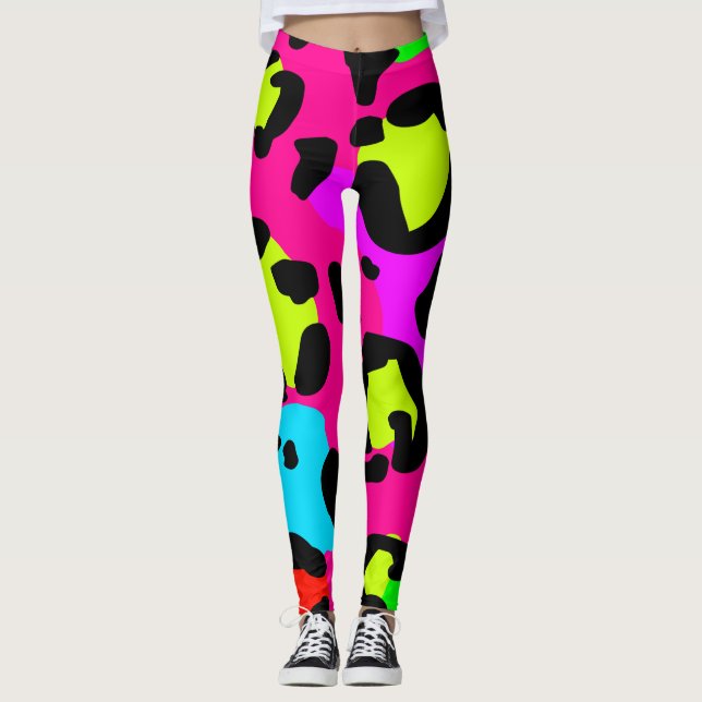 Legging Pernas de leoa quente (Frente)