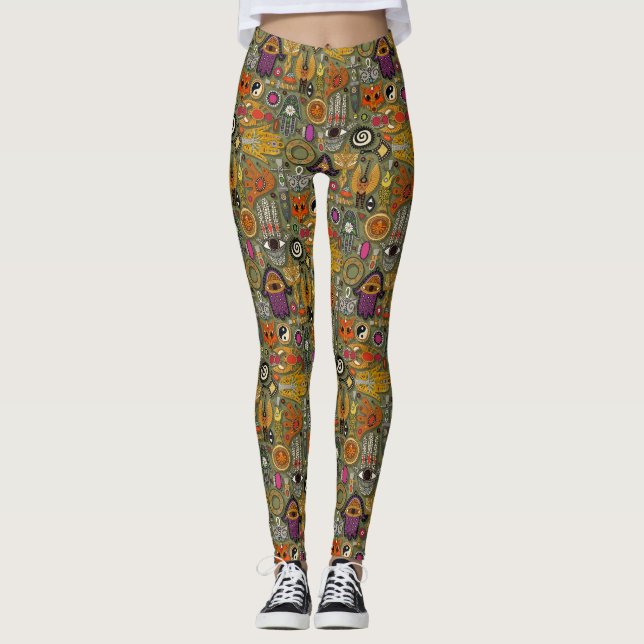 Legging Pernas de musgo TALISMANAS (Frente)