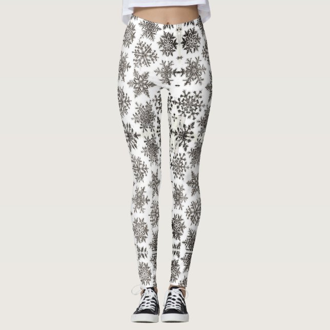 LEGGING PERNAS DE NEVE PARA INVERNO E NATAL (Frente)
