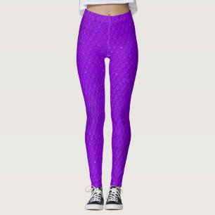 Legging Pernas de pele cobra púrpura