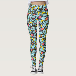 Legging Pernas de Pop (Amarelo) de Flor