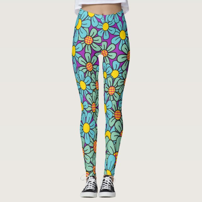 Legging Pernas de Pop da ventoinha (Frente)