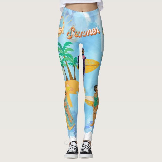 LEGGING PERNAS DE PRAIA (Frente)