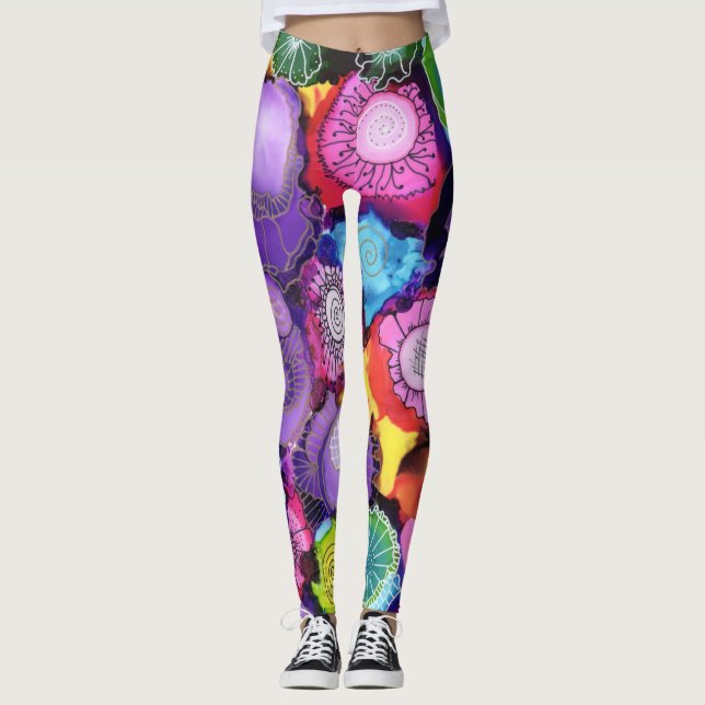 Legging Pernas de roxo (Frente)