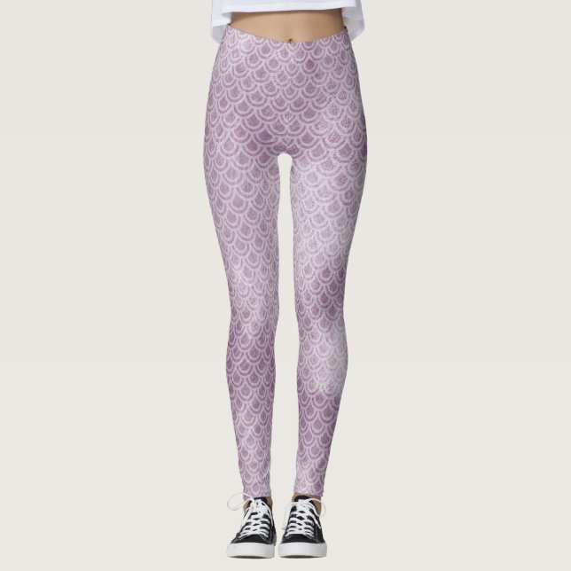 Legging Pernas de Scaly Roxas (Frente)