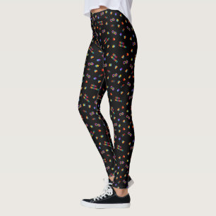 LEGGING PERNAS DE SENSIBILIZAÇÃO DO AUTISM