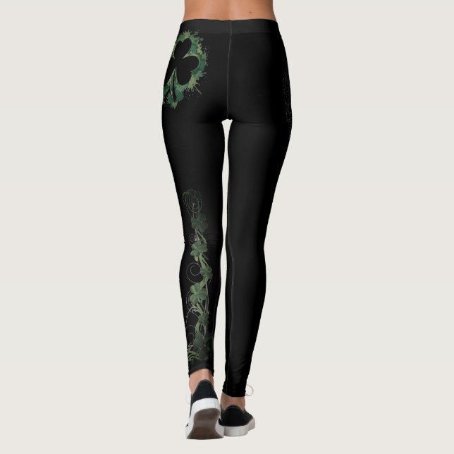 Legging Pernas de Shamrock (Verso)