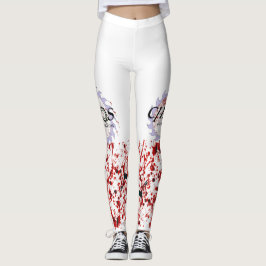 Legging Pernas de Spatter Caos Agitadores de Booty