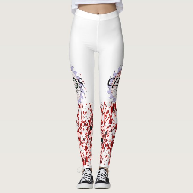 Legging Pernas de Spatter Caos Agitadores de Booty (Frente)