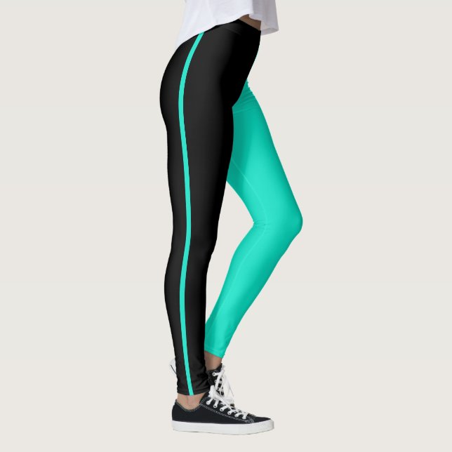 Legging Pernas de Turquesa Negra Olhos Capturando Simplici (Direita)