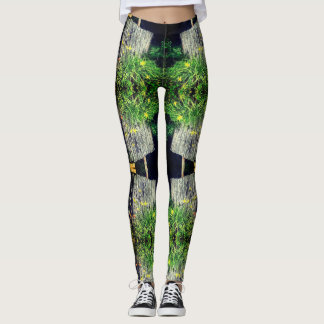 Legging Pernas de vedação de bambu