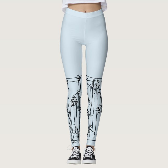 Legging Pernas do Circuito Cortical (Frente)