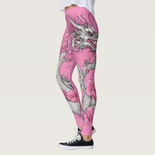 Legging Pernas do Dragão Flor