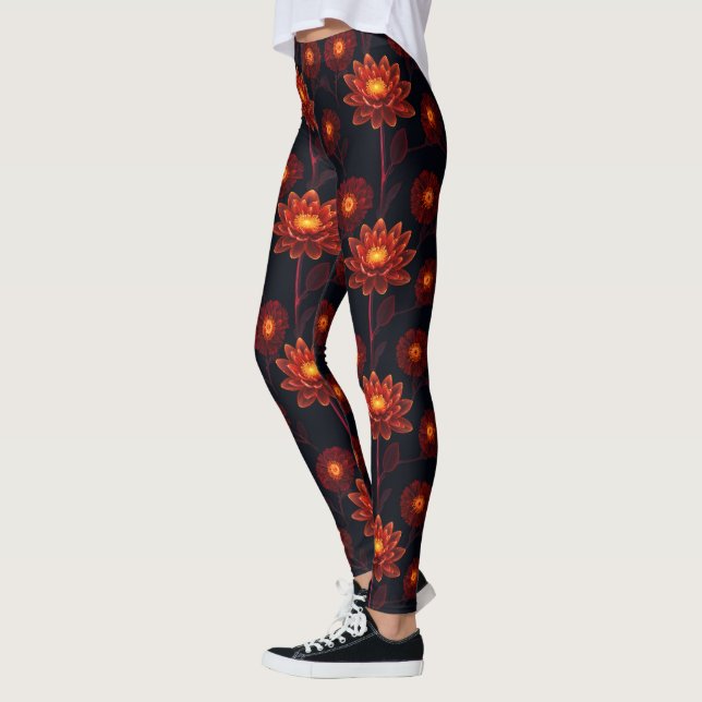 Legging Pernas do Flor Neon (Esquerda)