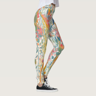 Legging Pernas flóricas