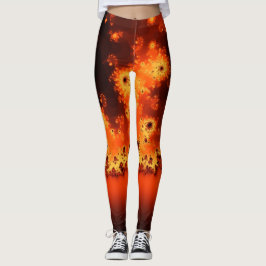 Legging Pernas Fractais Solares Flare