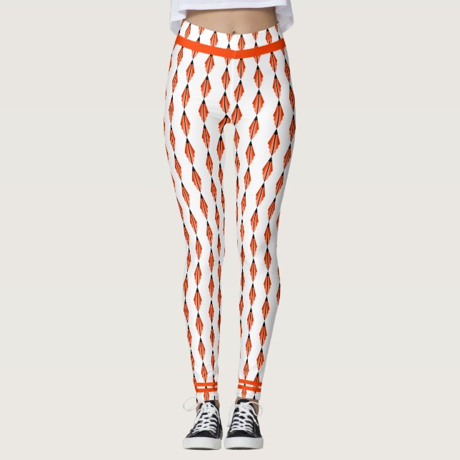 Legging Pernas laranja (Frente)