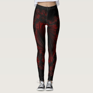 Legging Pernas pretas de incêndio