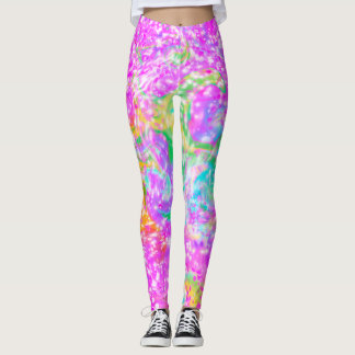Legging Pernas redondas Primavera cor-de-rosa divertidas e