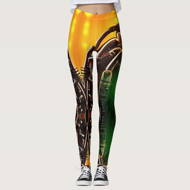 Legging Pernas robôs 2 (Frente)
