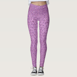 Legging Pernas Rosa Cintilantes