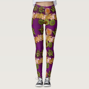 Legging Pernas roxas