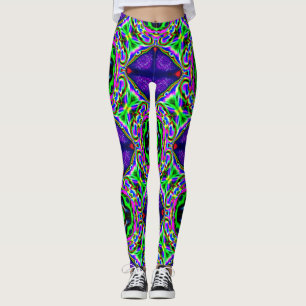Legging pernas roxas de sonho