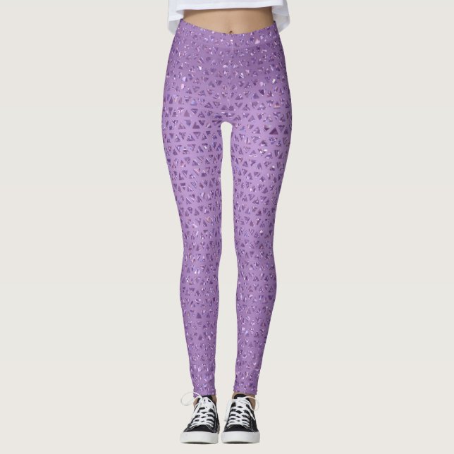 Legging Pernas Roxas Esparsas (Frente)