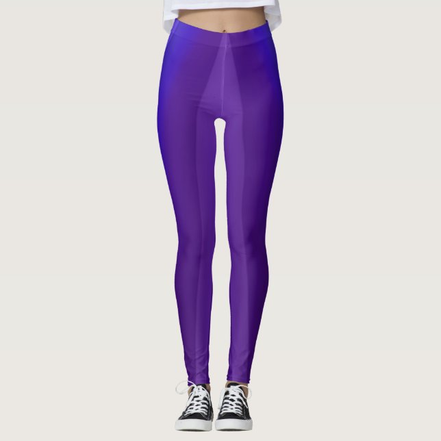 Legging Pernas ~ Roxo, Lavanda e Azul (Frente)