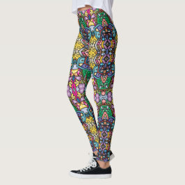 Legging Pernas Vivas: Meias-calças com Padrões Únicos aos 