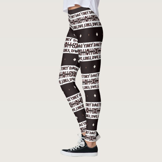 Legging Pernas Vivas: Meias-calças com Padrões Únicos em A (Esquerda)