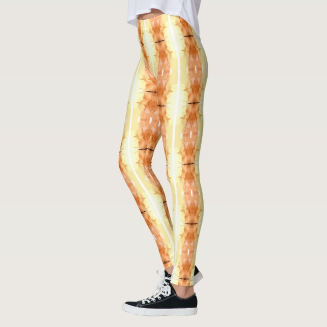 Legging Pernas Vivas: Meias-calças com Padrões Únicos em A (Esquerda)