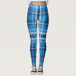 Legging Pernas Xadrezes azuis