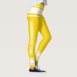 Legging Personalizado Feito<br><div class="desc">Fácil de personalizar leggings personalizadas feitas de Ricaso - adicione seu próprio texto - altere a cor e a fonte do texto em segundo plano clicando em personalizar</div>