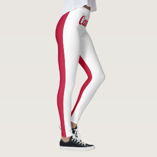 Legging Personalizar bandeira nacional canadense