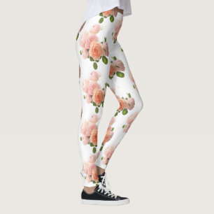 Legging Personalizar Rosas modernos de tendências elegante