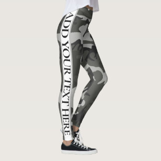 Legging Personalizável Adicionar seu texto