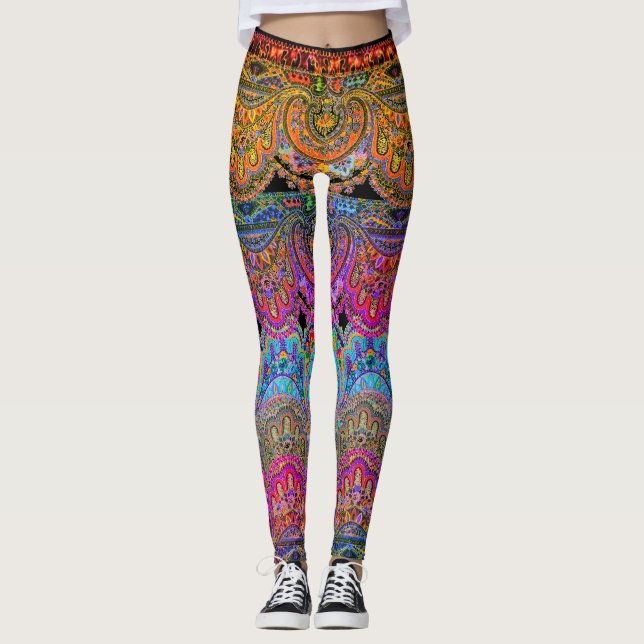Legging Personalizável Boho Caravan (Frente)