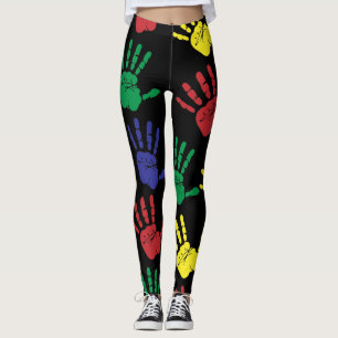 Legging Personalize Handprints colorido