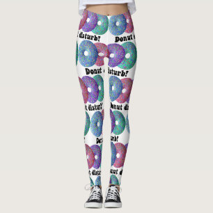 Legging Perturbação da rosquinha