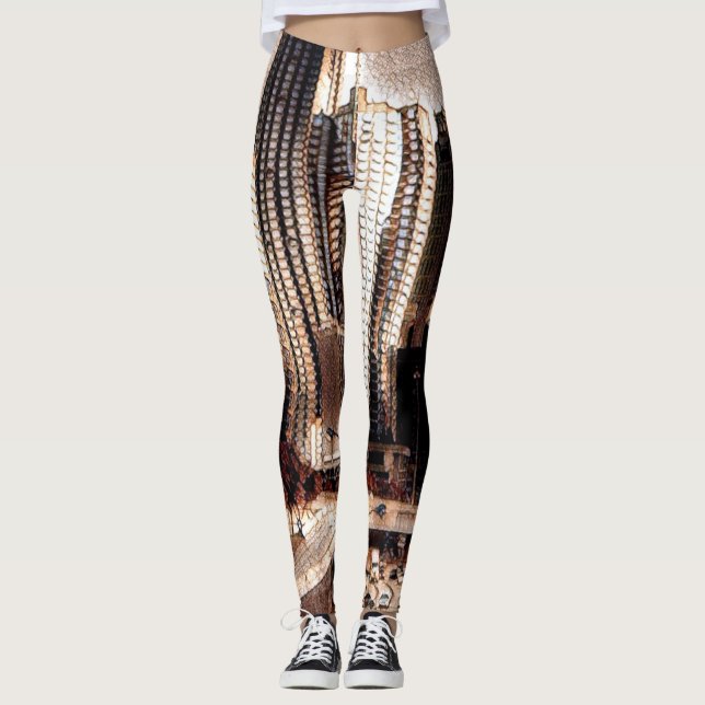 Legging Pés Bionic Cosplay da menina (Frente)