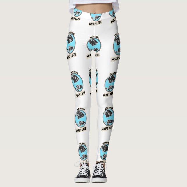 Legging Pesque Mais, Preocupe Menos (Frente)