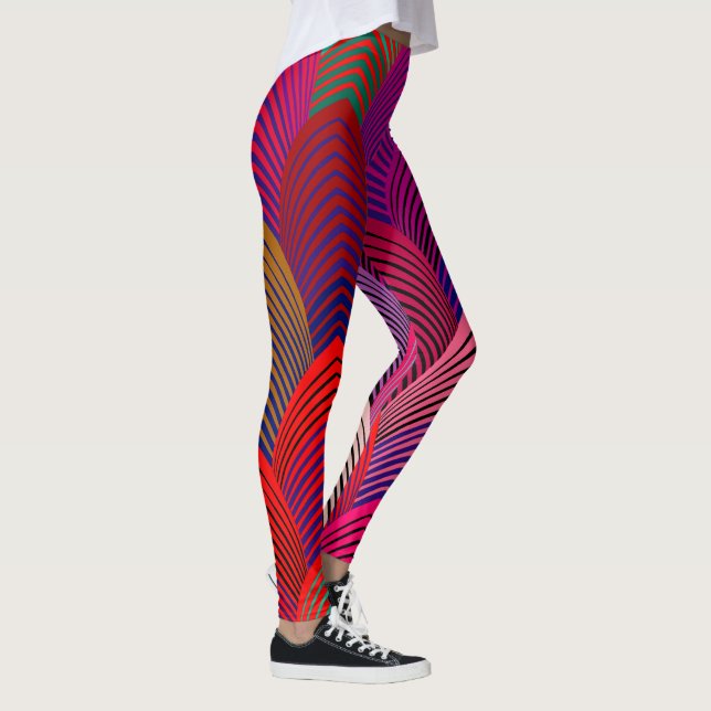 Legging Pesticidas de exercício aeróbio (Direita)