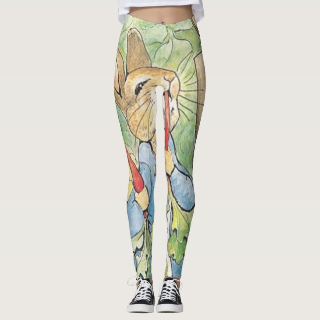 Legging Peter Rabbit In Garden - Beatrix Potter (Frente)