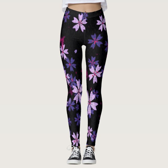 Legging Petinhas abstrato (Frente)
