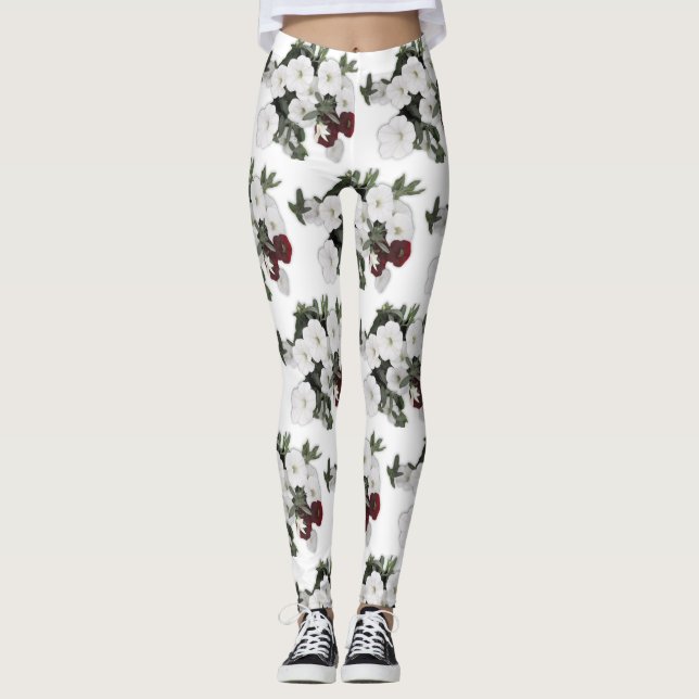 Legging Petunia branca (Frente)
