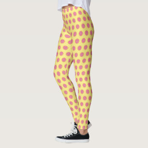 Legging Pia-amarela-toranja Citrus Grama-Fruta